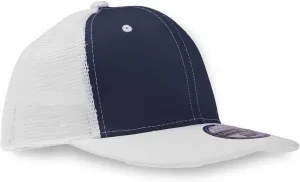 PLAIN GEAR Dispatch Trucker Cap - High Crown Mesh-Back Adjustable Strap Snapback Hat