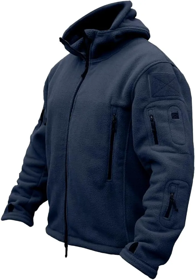 ReFire Gear Men's Warm Military Tactical Sport Fleece Hoodie Jacket