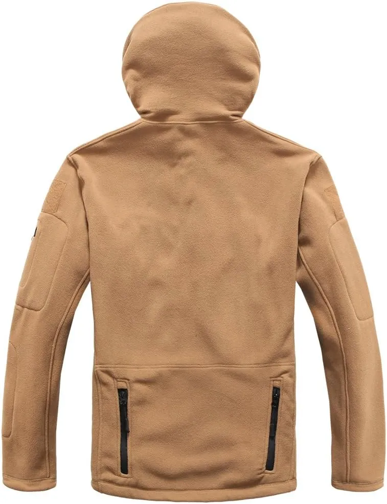 ReFire Gear Men's Warm Military Tactical Sport Fleece Hoodie Jacket