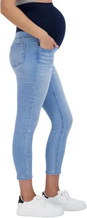 Savi Parker Women’s Maternity Jeans Over The Belly - Pregnancy Clothes for All Seasons, Maternity Pants