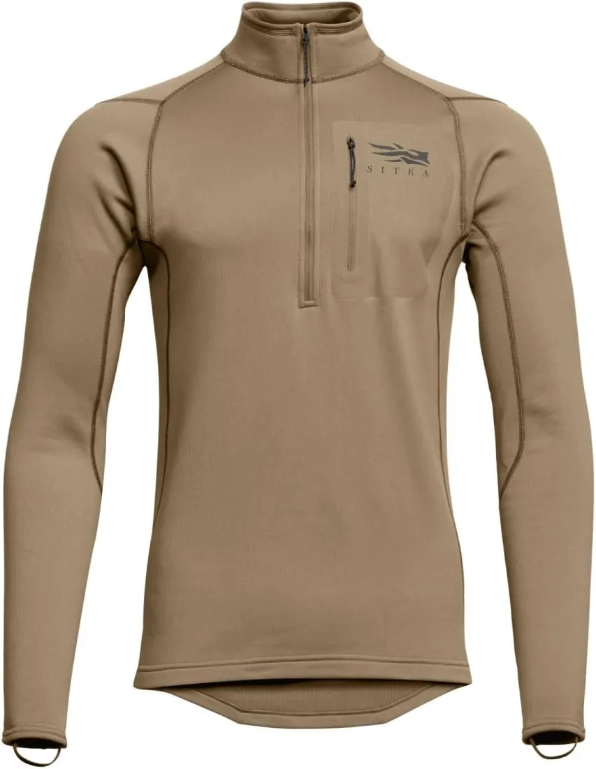 SITKA Gear Men's Core Midweight Zip-t Long Sleeve Hunting Shirt