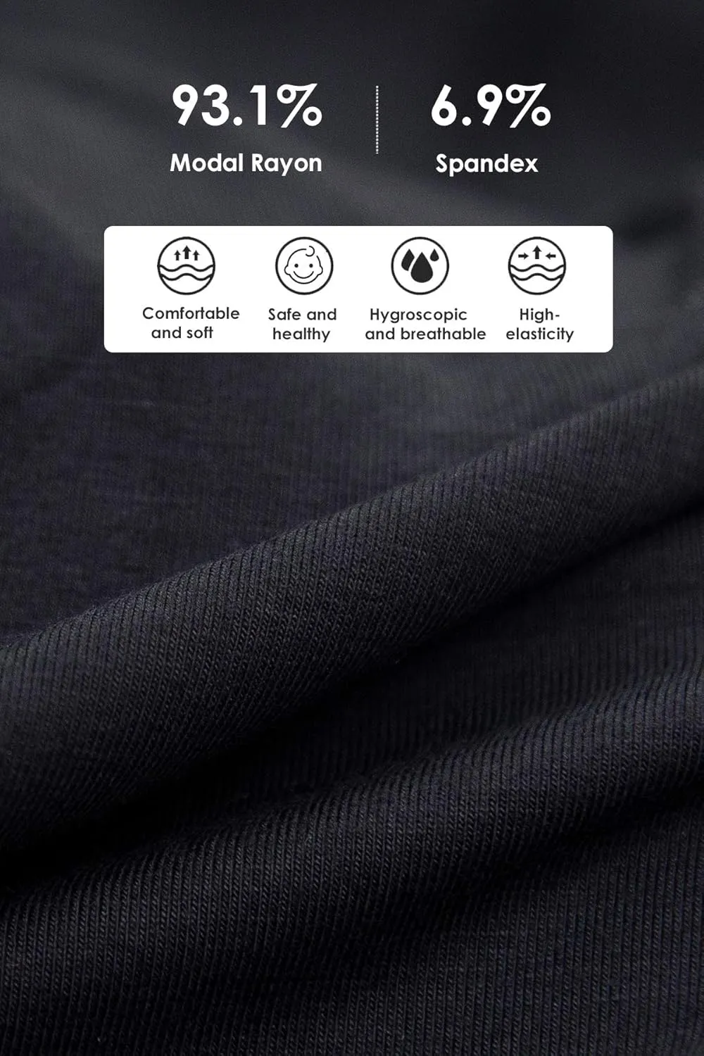 Smallshow Women's V Neck Maternity Clothes Tops Side Ruched Pregnancy T Shirt