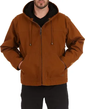 Smith's Workwear Men's Duck Canvas Hooded Work Jacket