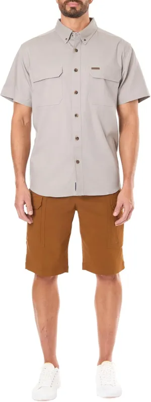 Smith's Workwear Men's Stretch Full-Swing Work Shirt