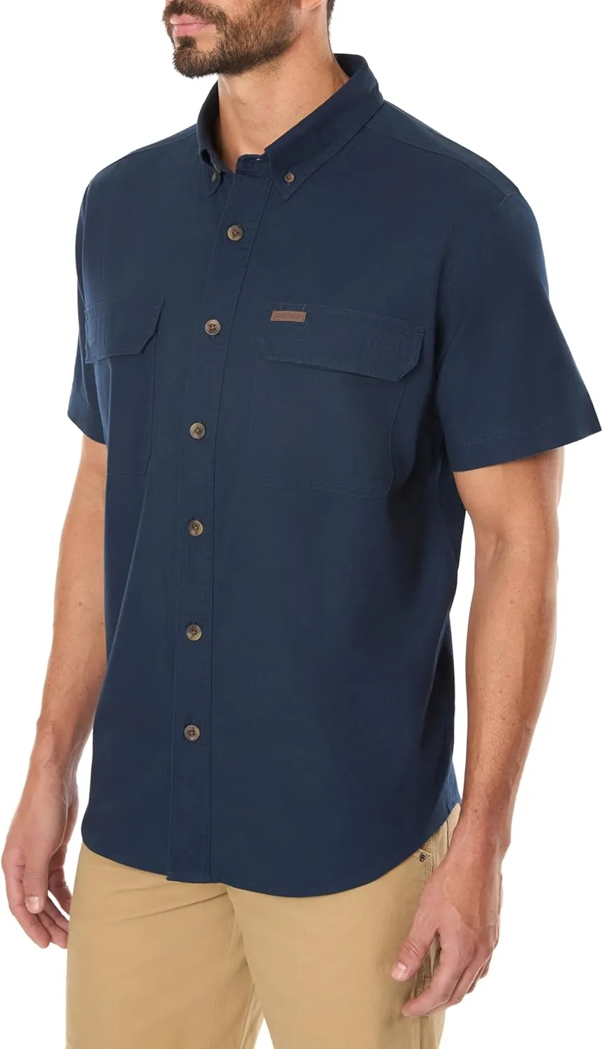Smith's Workwear Men's Stretch Full-Swing Work Shirt
