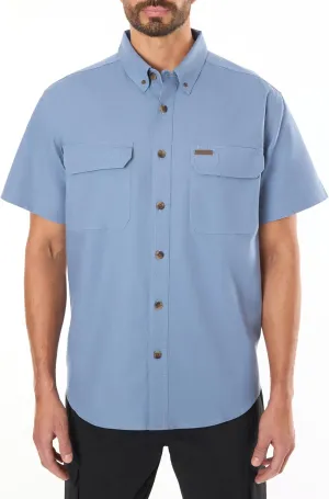Smith's Workwear Men's Stretch Full-Swing Work Shirt