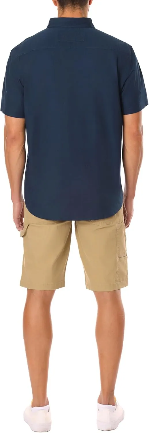 Smith's Workwear Men's Stretch Full-Swing Work Shirt