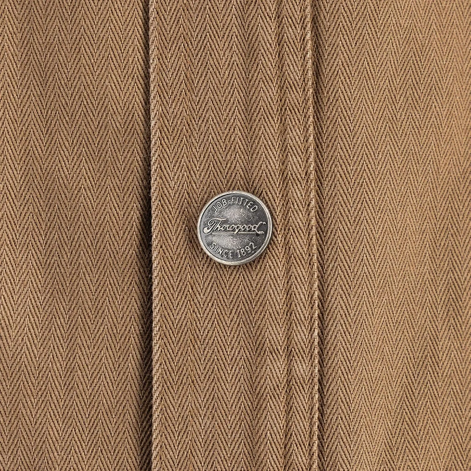Thorogood Men's Utility Workwear Herringbone Shirt Jacket