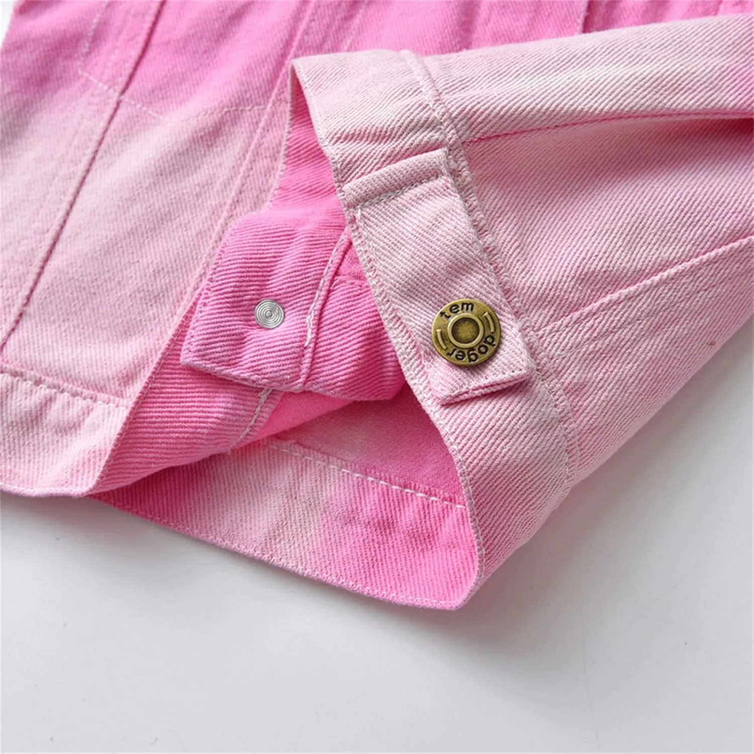 Toddler Baby Boy Girls Denim Jacket Button Down Jeans Girl Boy Coat Cowboy Outwear Casual Outwear