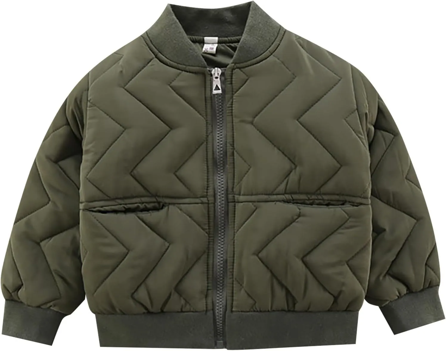 Toddler Baby Boys Winter Thick Coat Puffer Down Jacket Kids Baseball Jacket Varsit𝐲 Coat 𝐁omber Zip up Jacket
