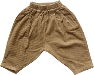Toddler Boys Girls Corduroy Pants Pull On Trousers Plain Elastic Waist Sweatpants Baby Solid Casual Fall Clothes Girl
