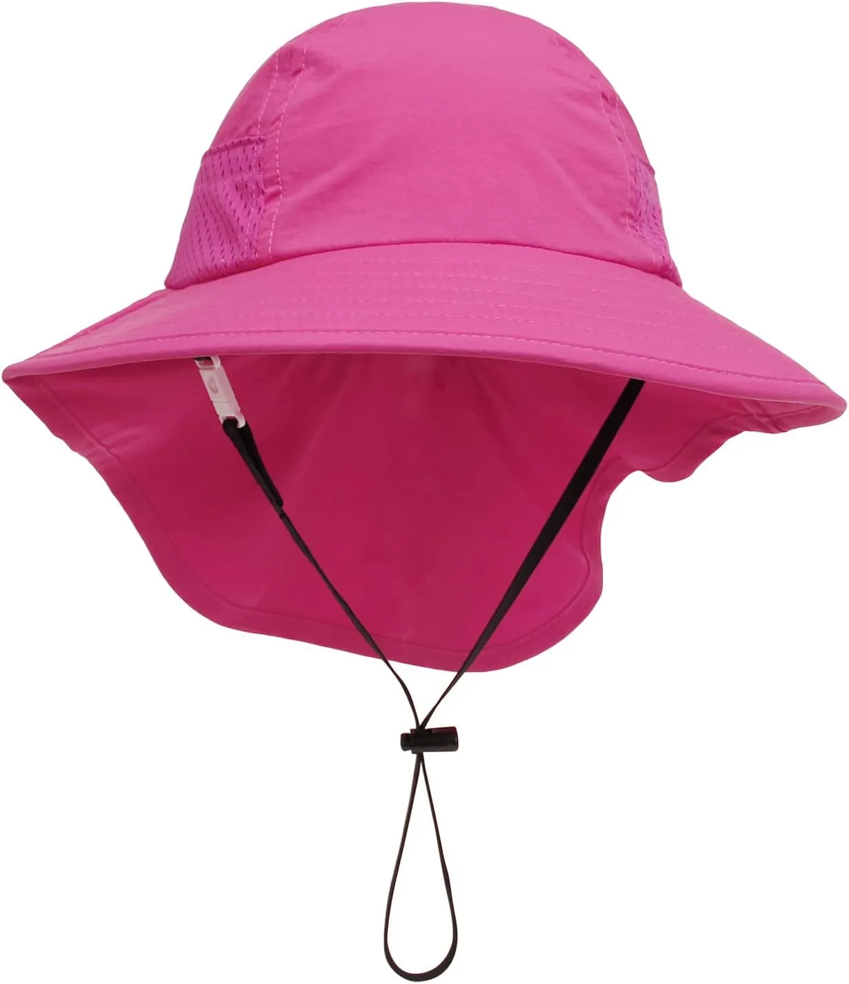 Toddler Kids Girls Boys Sun Hat Summer UPF 50  Protection Caps Wide Brim Neck Flap Beach Play Hats Age 1-7 Years