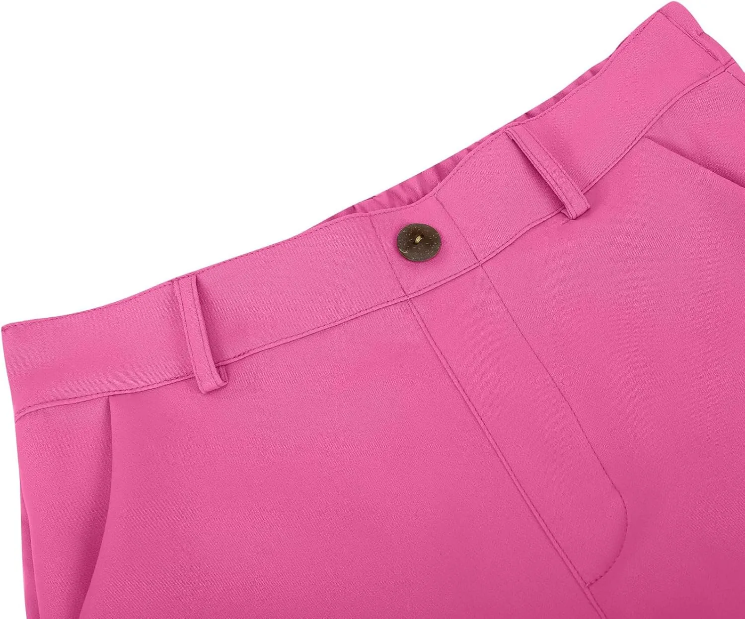 Uniform Pants for Girls,Kids High Waisted Straight Leg Dress Pants,Casual Stretchy Trousers with Pockets Size 5-14 Years