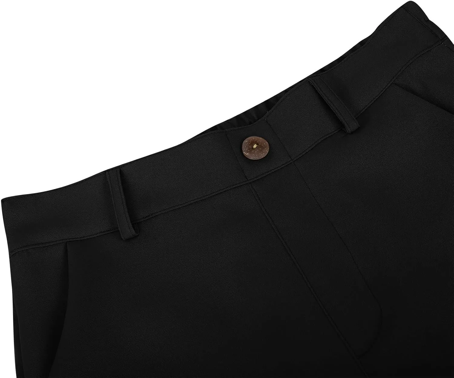 Uniform Pants for Girls,Kids High Waisted Straight Leg Dress Pants,Casual Stretchy Trousers with Pockets Size 5-14 Years