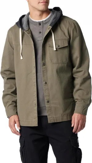 UNIONBAY Men's McGuire Twill Workwear Hooded Jacket