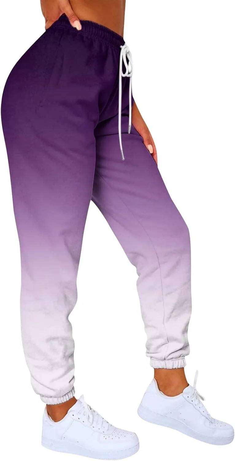 Women Baggy Sweatpants for Girls Teen high Waisted y2k Joggers Streetwear Pockets 2024 Cargo Pants Drawstring Bottoms