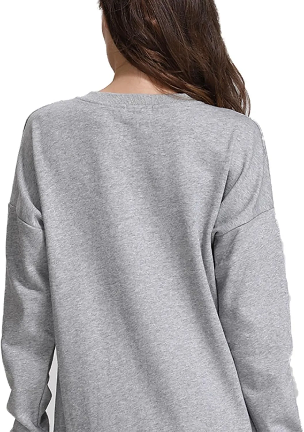 Women Maternity Nursing Shirts Long Sleeve Comfy Breastfeeding Tops Crewneck Zipper Sweatshirt Pregnancy Clothes