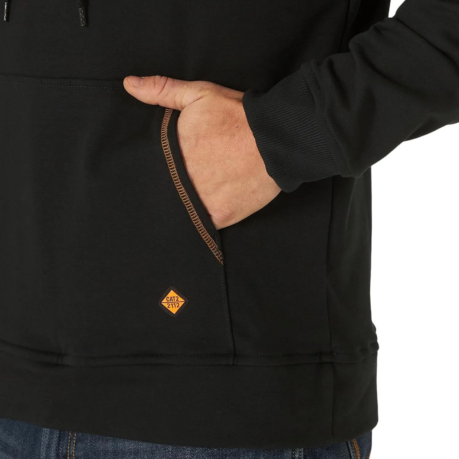 Wrangler Men's Riggs Workwear Flame Resistant Hooded Sweatshirt