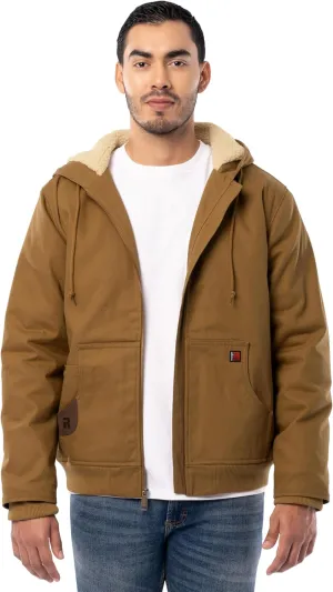 Wrangler Men's Sherpa Lined Workwear Jacket