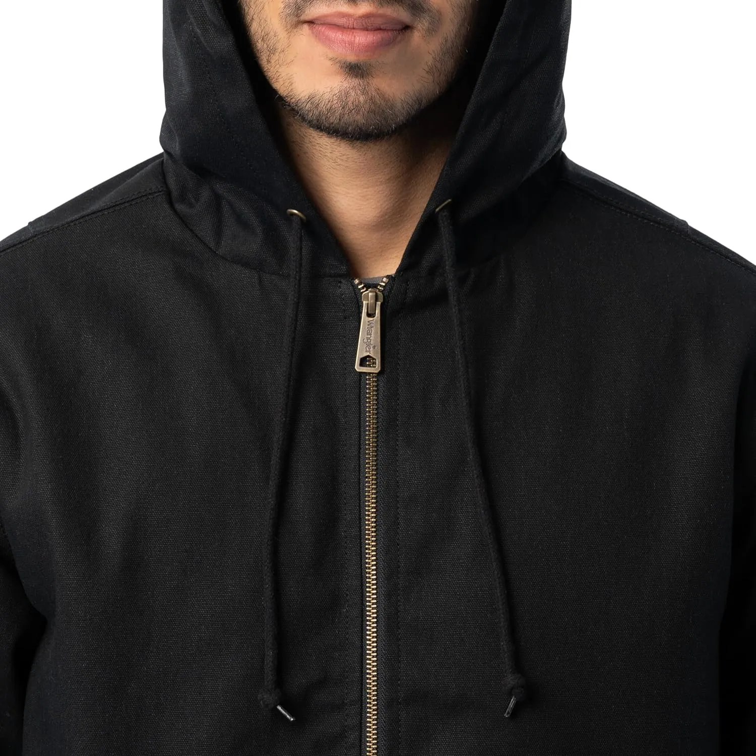 Wrangler Men's Sherpa Lined Workwear Jacket