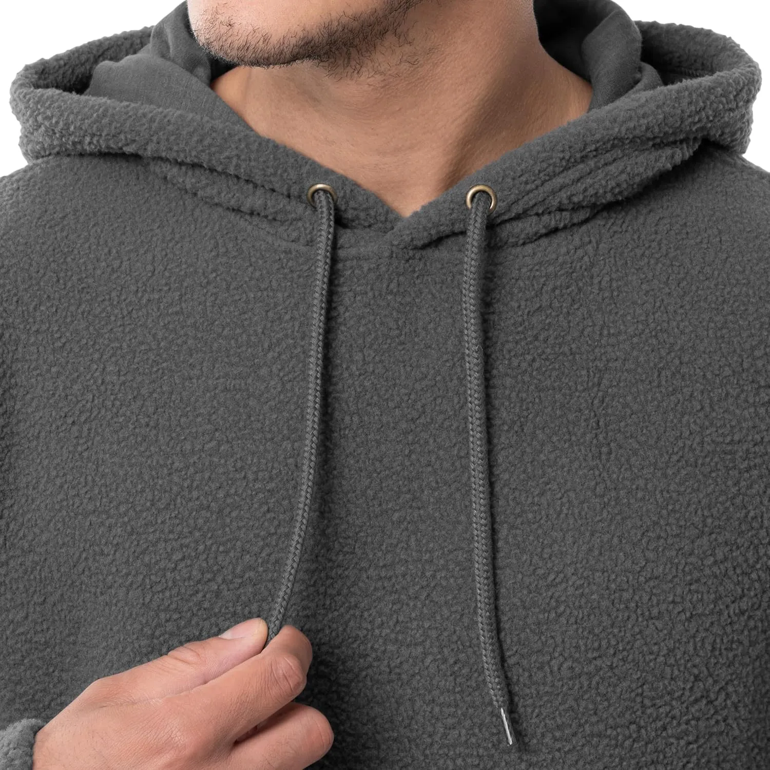 Wrangler Men's Sherpa Pullover Hoodie