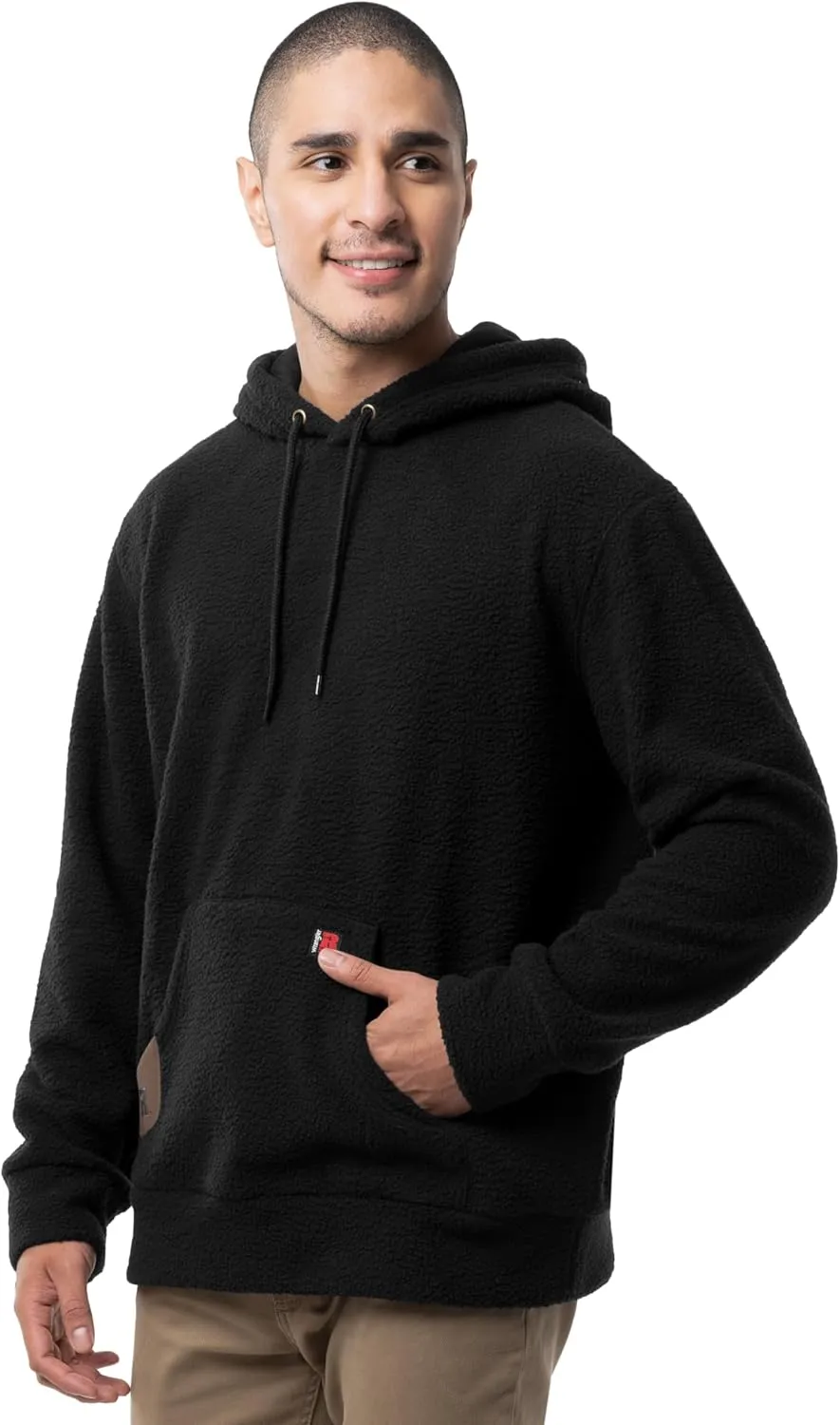Wrangler Men's Sherpa Pullover Hoodie