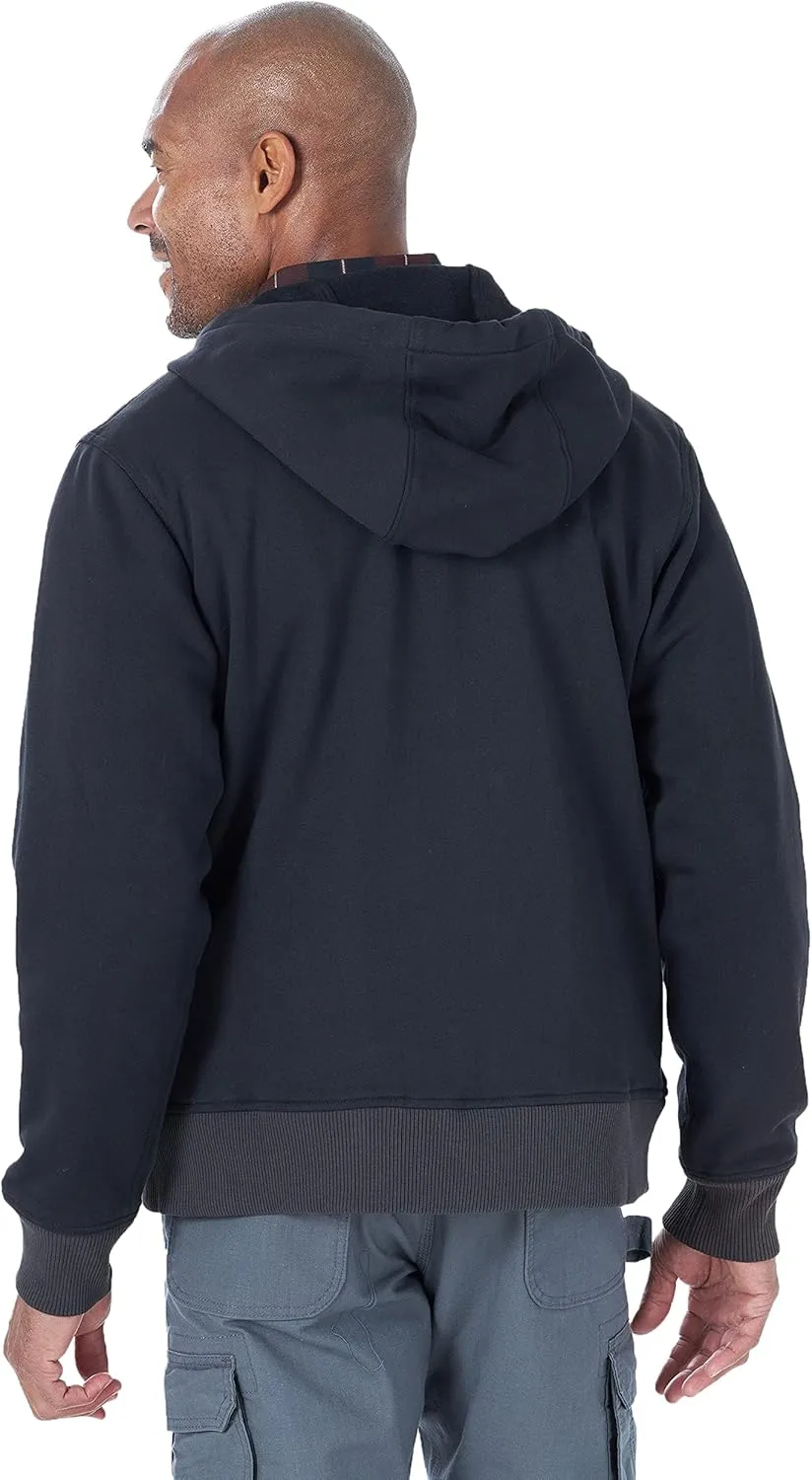 Wrangler Men's Tough Layers Full Zip Work Hoodie