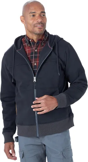 Wrangler Men's Tough Layers Full Zip Work Hoodie